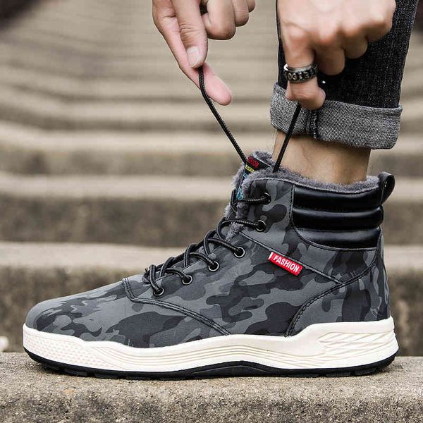 boots fashion men ankle warm fur cotton comfortable winter shoes lace up plush working s879, Black
boots fashion men ankle warm fur cotton comfortable winter shoes lace up plush working s879, Black