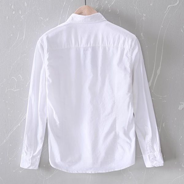 men's casual shirts long sleeve white cotton brand men shirt fashion for spring mens solid comfortable male t87u, White;black
men's casual shirts long sleeve white cotton brand men shirt fashion for spring mens solid comfortable male t87u, White;black