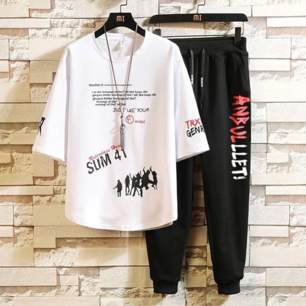 men's tracksuits 2021 male t-shirt and pant two pieces hip-hop set casual mens suit rap clothes streetwear spring summer outfit, Gray
men's tracksuits 2021 male t-shirt and pant two pieces hip-hop set casual mens suit rap clothes streetwear spring summer outfit, Gray