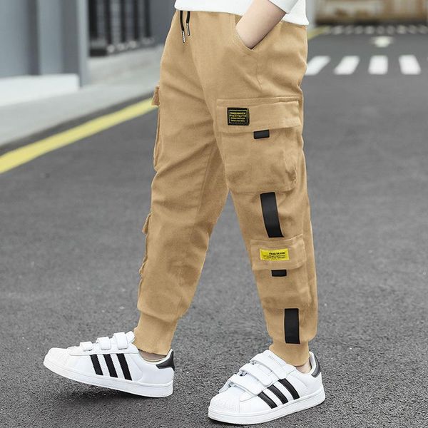 trousers cargo pants for boy big pockets casual sports training in running high waisted cotton khaki kids 4-13 year, Blue
trousers cargo pants for boy big pockets casual sports training in running high waisted cotton khaki kids 4-13 year, Blue