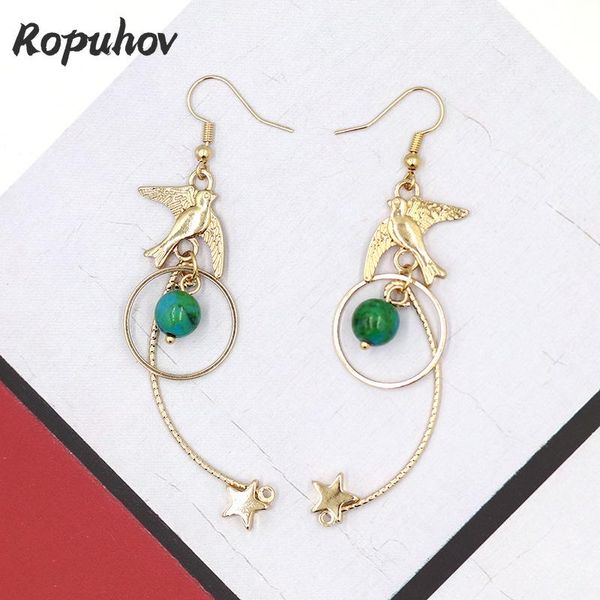 stud ropuhov 2021 s925 silvery needle original hand made retro literature star bird shape long earrings, Golden;silver
stud ropuhov 2021 s925 silvery needle original hand made retro literature star bird shape long earrings, Golden;silver