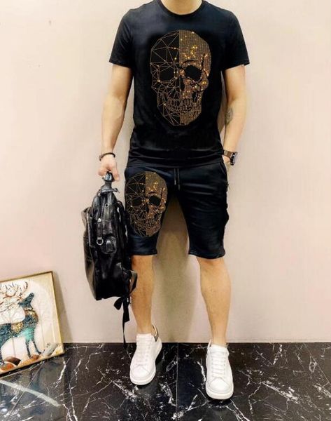 drill skull tracksuit new designer street wear fitness breathable comfortable wear, Gray
drill skull tracksuit new designer street wear fitness breathable comfortable wear, Gray