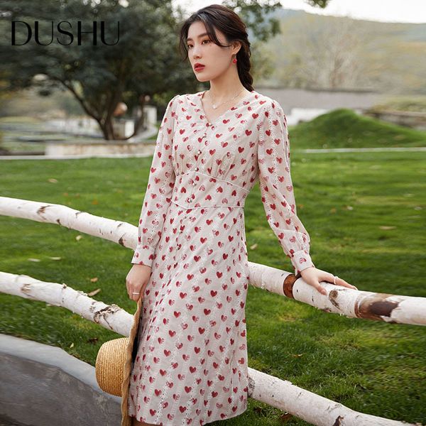 dushu plus size love print long lace dress women vintage slim long sleeve spring dress female v neck boho beach dress 2021, Black;gray
dushu plus size love print long lace dress women vintage slim long sleeve spring dress female v neck boho beach dress 2021, Black;gray