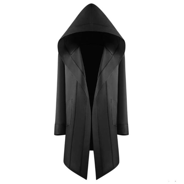 men's jackets feitong men black vintage gothic medieval shirts for solid hooded cloak cosplay long sleeve punk outwear coat, Black;brown
men's jackets feitong men black vintage gothic medieval shirts for solid hooded cloak cosplay long sleeve punk outwear coat, Black;brown