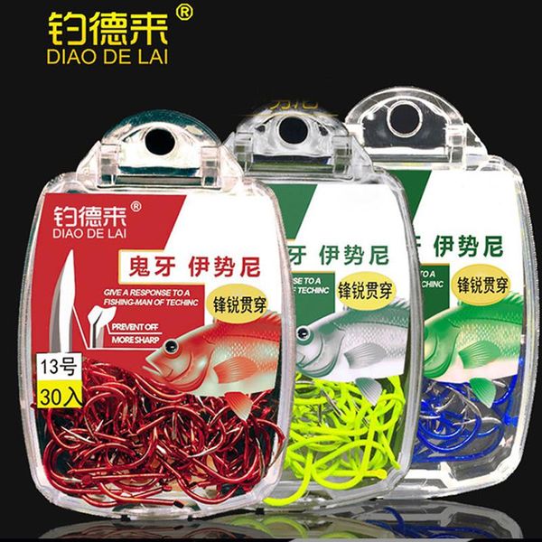 high carbon steel fish hook barbed 30pcs 3#-13# series in fishhooks worm pond fishing bait holder jig accessories pesca hooks
high carbon steel fish hook barbed 30pcs 3#-13# series in fishhooks worm pond fishing bait holder jig accessories pesca hooks