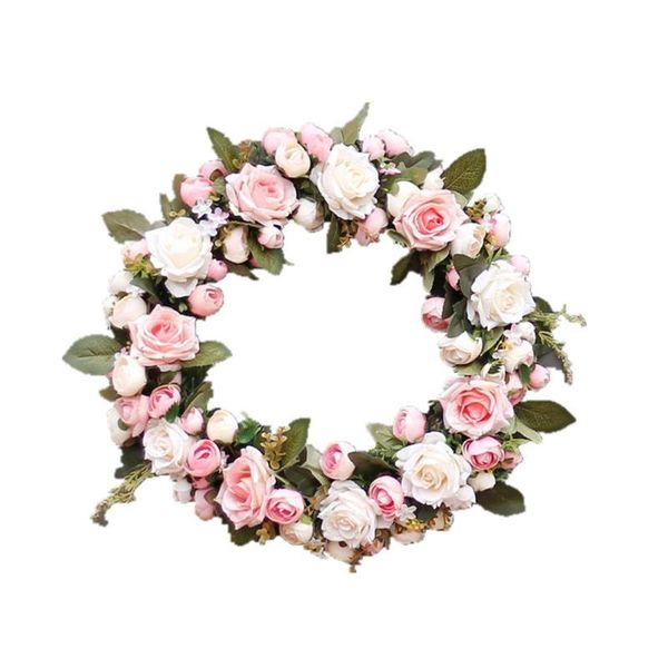 decorative flowers & wreaths adeeing 45cm elegant pink peony wreath garland floriation decoration hanging for door wedding festival
decorative flowers & wreaths adeeing 45cm elegant pink peony wreath garland floriation decoration hanging for door wedding festival
