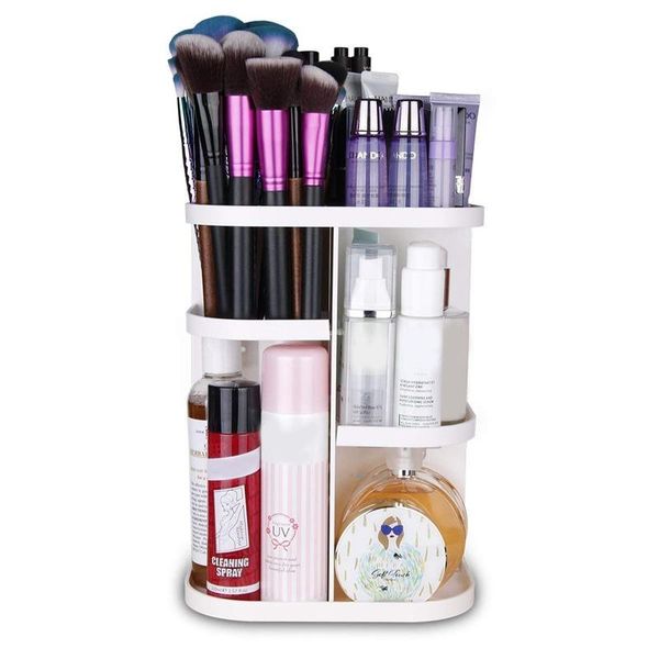 bathroom storage & organization 360 degree rotating box adjustable cosmetic organizer case large capacity makeup brushes toner creams lipsti
bathroom storage & organization 360 degree rotating box adjustable cosmetic organizer case large capacity makeup brushes toner creams lipsti