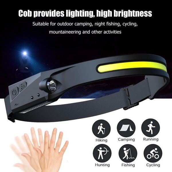 headlamps cob led induction riding headlamp usb rechargeable waterproof camping headlight with all perspectives hunting light
headlamps cob led induction riding headlamp usb rechargeable waterproof camping headlight with all perspectives hunting light