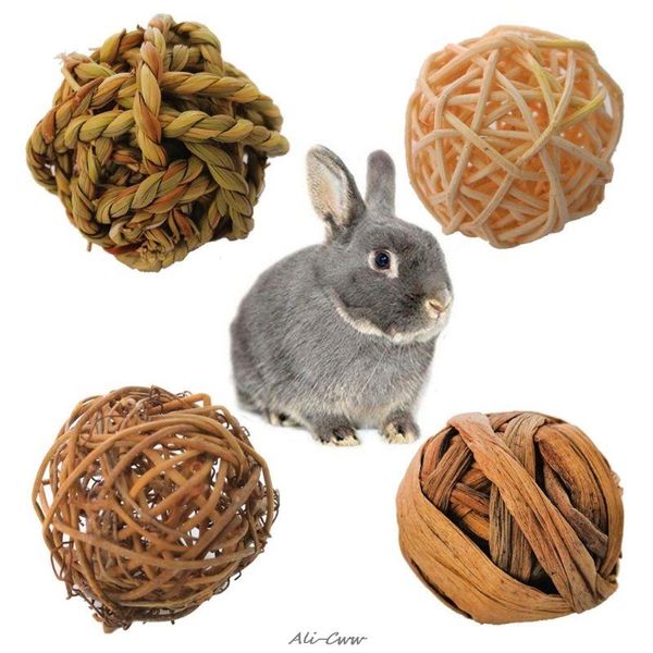 small animal supplies 4pcs natural activity chew toys rabbits bird parrot play rattan balls
small animal supplies 4pcs natural activity chew toys rabbits bird parrot play rattan balls