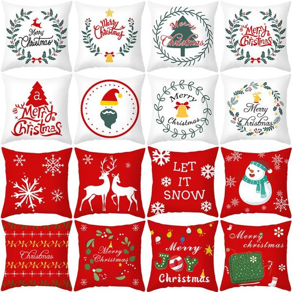 cushion/decorative pillow 2pcs christmas cushion cover ornaments decorations for home xmas gifts case living room noel happy year
cushion/decorative pillow 2pcs christmas cushion cover ornaments decorations for home xmas gifts case living room noel happy year