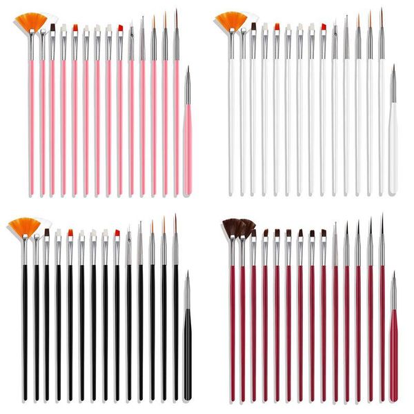 nail brushes 15pcs art acrylic brush set painting pen salon polish kit for manicure tool, Yellow
nail brushes 15pcs art acrylic brush set painting pen salon polish kit for manicure tool, Yellow