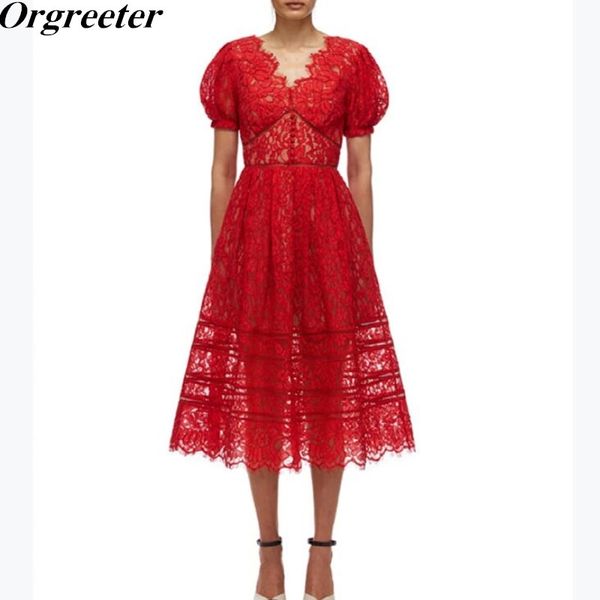 summer women's classic eyelash lace dress v-neck short puff sleeve high-waist slim long party vestidos 210525, Black;gray
summer women's classic eyelash lace dress v-neck short puff sleeve high-waist slim long party vestidos 210525, Black;gray