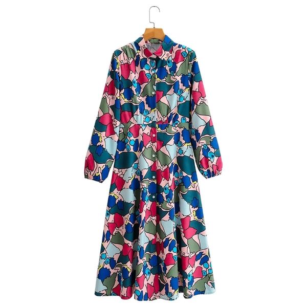 women color patchwork printing shirt dress female long sleeve clothes casual lady loose vestido d6823 210430, Black;gray
women color patchwork printing shirt dress female long sleeve clothes casual lady loose vestido d6823 210430, Black;gray