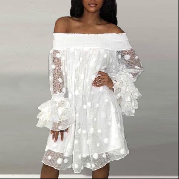 white off shoulder lace womens dress tulle sleeve see through loose big polka dot holiday beachwear vacation backless summer wear, Black;gray
white off shoulder lace womens dress tulle sleeve see through loose big polka dot holiday beachwear vacation backless summer wear, Black;gray