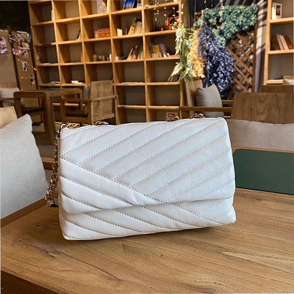 shoulder bags women convertible bag sheepskin material striped metal chain black white colors small size 22cm
shoulder bags women convertible bag sheepskin material striped metal chain black white colors small size 22cm