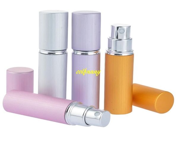 storage bottles & jars 20pcs/lot groove surface 5ml mini aluminum refillable perfume bottle atomizer spray tube containers
storage bottles & jars 20pcs/lot groove surface 5ml mini aluminum refillable perfume bottle atomizer spray tube containers