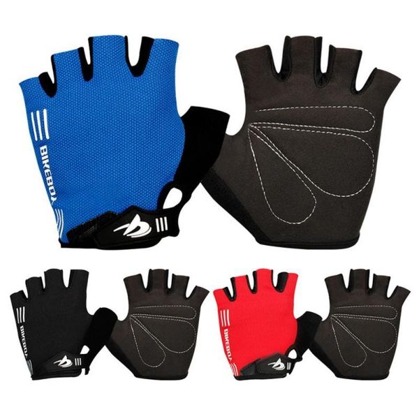 cycling gloves bikeboy half finger for bicycle riding outdoor sports anti-skid absorption, Black
cycling gloves bikeboy half finger for bicycle riding outdoor sports anti-skid absorption, Black
