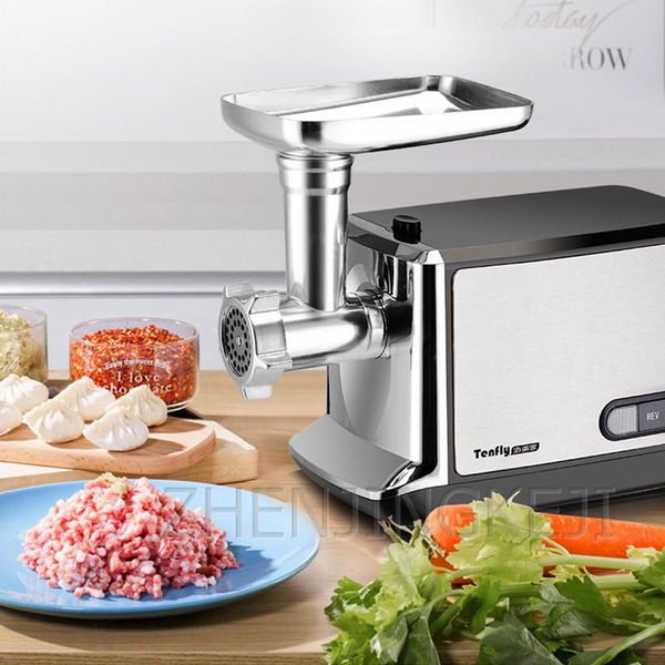 meat grinders fully automatic stainless steel electric grinder multifunction chopper slicer sausage stuffer mincer food processor
meat grinders fully automatic stainless steel electric grinder multifunction chopper slicer sausage stuffer mincer food processor