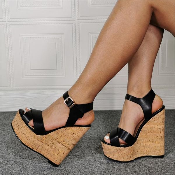 dress shoes gooforon 16cm black wedge heels are stylish and summer women's large size sandals
dress shoes gooforon 16cm black wedge heels are stylish and summer women's large size sandals