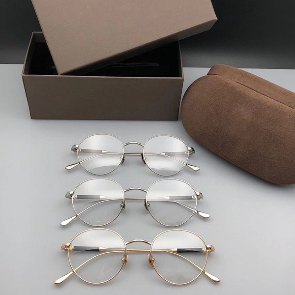 luxury designer glasses qulity new retro round pure titanium spectacles glasses ultra-light and thin eyewear frame tf5717, White;black
luxury designer glasses qulity new retro round pure titanium spectacles glasses ultra-light and thin eyewear frame tf5717, White;black