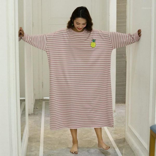 women's sleepwear plus size 4xl night dress women oversize nightgown cartoon print sleepshirts long-sleeves nightie nightdress cotton s, Black;red
women's sleepwear plus size 4xl night dress women oversize nightgown cartoon print sleepshirts long-sleeves nightie nightdress cotton s, Black;red