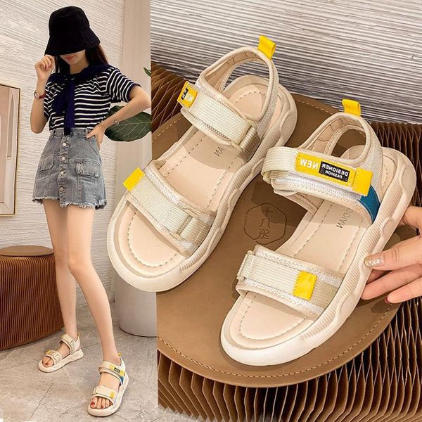 sandals shoes women sports 2021 summer fashion flat women's sandales femmes sandalias, Black
sandals shoes women sports 2021 summer fashion flat women's sandales femmes sandalias, Black