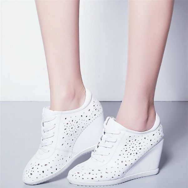 boots fashion sneakers women hollow genuine leather wedges high heel ankle female round toe platform pumps shoes casual, Black
boots fashion sneakers women hollow genuine leather wedges high heel ankle female round toe platform pumps shoes casual, Black