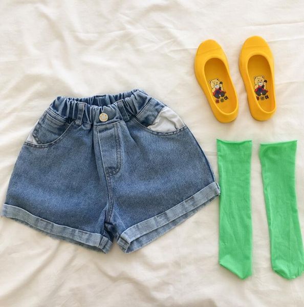 style girls boys denim shorts summer cotton fashion kids 2-7 years ye554, Black
style girls boys denim shorts summer cotton fashion kids 2-7 years ye554, Black