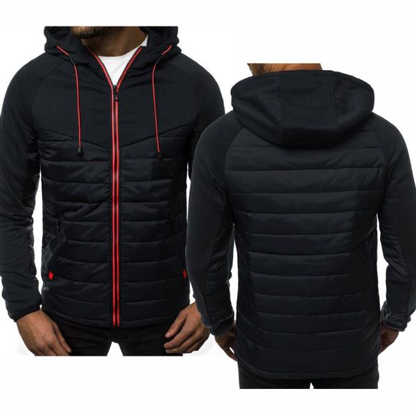 spring autumn fashion trend men's zip jackets blank printing casual splicing cotton sport jacket, Black;brown
spring autumn fashion trend men's zip jackets blank printing casual splicing cotton sport jacket, Black;brown