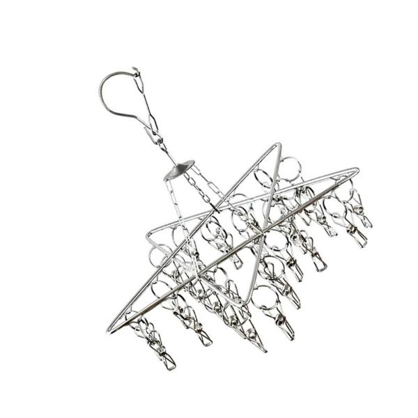 hangers & racks 1pc star shape hanger socks hanging rack underwear drying shelf multi-use laundry for home (30 clips)
hangers & racks 1pc star shape hanger socks hanging rack underwear drying shelf multi-use laundry for home (30 clips)