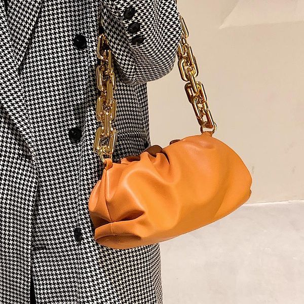 evening bags folds design soft pu leather underarm shoulder with thick chain 2021 winter women luxury lady clutch handbags and purses
evening bags folds design soft pu leather underarm shoulder with thick chain 2021 winter women luxury lady clutch handbags and purses