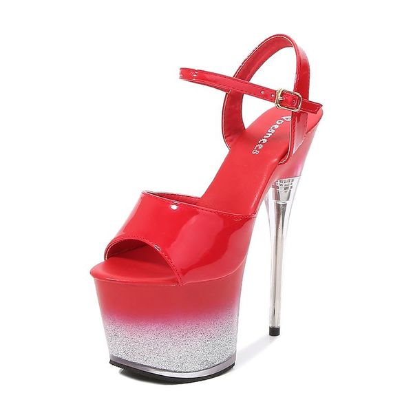 summer women shoes big size 43 classics 17 cm patent leather super high heel sandals female ladies pumps pole dance dress, Black
summer women shoes big size 43 classics 17 cm patent leather super high heel sandals female ladies pumps pole dance dress, Black