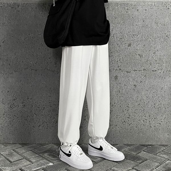 pant cotton black white sweatpants fashion casual joggers streetwear korean loose straight wide leg pants men trousers
pant cotton black white sweatpants fashion casual joggers streetwear korean loose straight wide leg pants men trousers