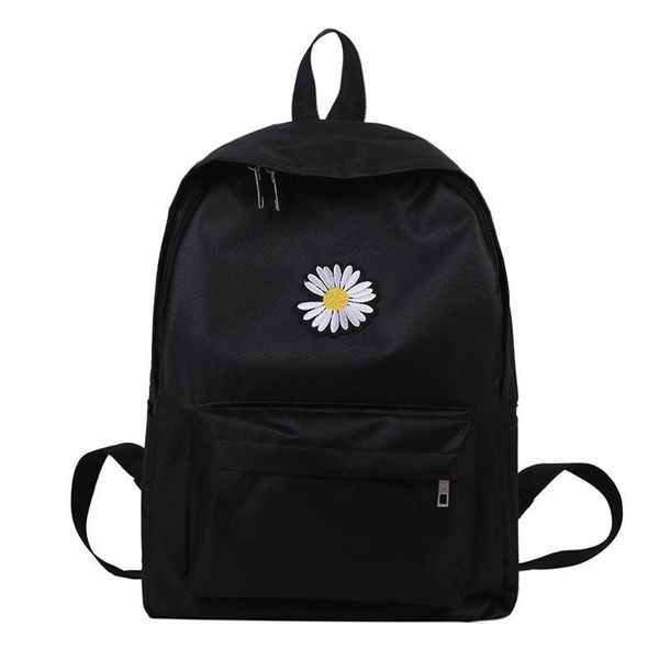 school bags 2021 solid backpack girl for teenage college wind women bag nylon daisy printing high student black
school bags 2021 solid backpack girl for teenage college wind women bag nylon daisy printing high student black
