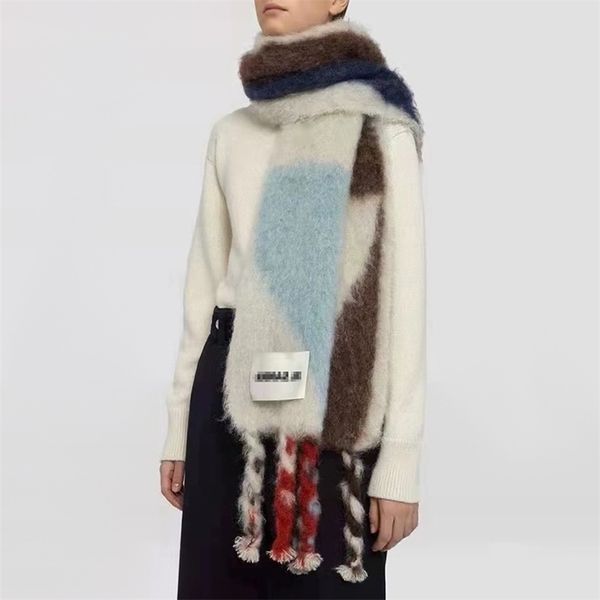 2021 new winter warm scarf geometry net red same trend fashion scarf, Black
2021 new winter warm scarf geometry net red same trend fashion scarf, Black