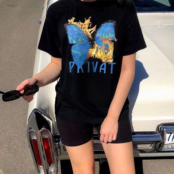 harajuku gothic vintage cartoon butterfly letter summer women t shirt ins punk short-sleeve casual print hip hop chic tee, White
harajuku gothic vintage cartoon butterfly letter summer women t shirt ins punk short-sleeve casual print hip hop chic tee, White