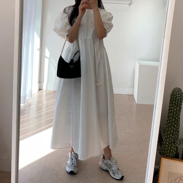 plus size dresses summer women vintage loose high waist slim was thin elegant round neck pleated design maxi dress 2021 female fashion skirt, Black
plus size dresses summer women vintage loose high waist slim was thin elegant round neck pleated design maxi dress 2021 female fashion skirt, Black