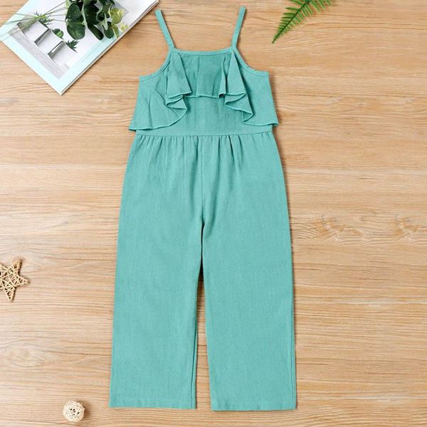 jumpsuits kids girl summer romper green sling flounce jumpsuit child cotton bodysuit for girls 3 4 5 6 years, Blue
jumpsuits kids girl summer romper green sling flounce jumpsuit child cotton bodysuit for girls 3 4 5 6 years, Blue
