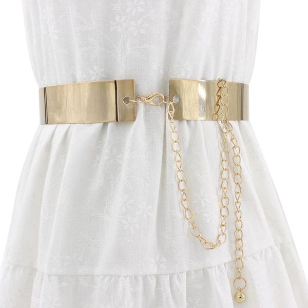 belts fashion women party hollow metal strap for modeling belt wide waistb and waist chain dress punk, Black;brown
belts fashion women party hollow metal strap for modeling belt wide waistb and waist chain dress punk, Black;brown