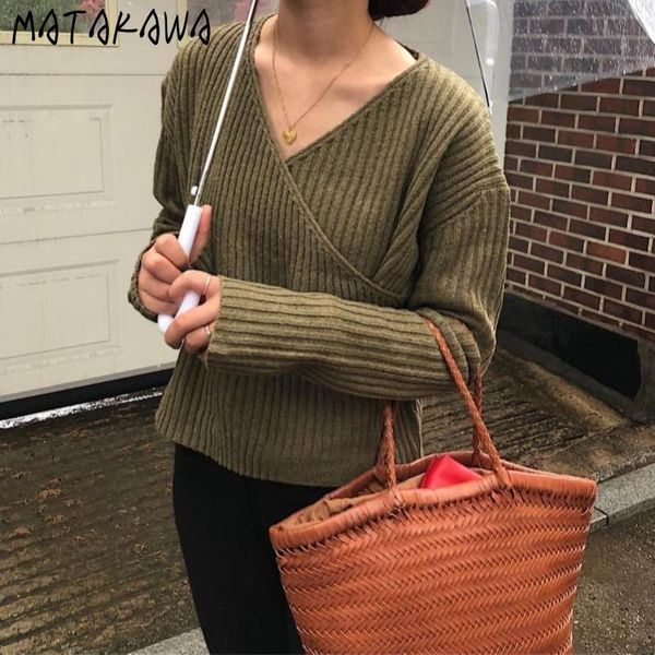 cross v-neck knit sweater autumn slim long-sleeved short pullover sweaters women women's, White;black
cross v-neck knit sweater autumn slim long-sleeved short pullover sweaters women women's, White;black