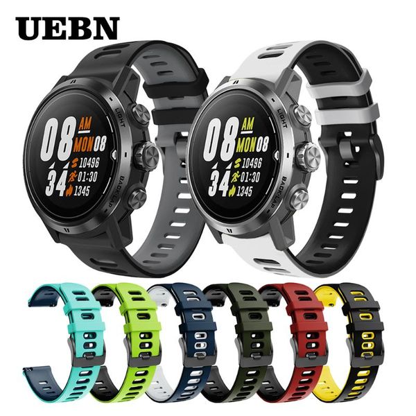 watch bands uebn 20mm 22mm sport silicone correa wrist band for coros apex pro / 46mm 42mm strap watchband bracelet, Black;brown
watch bands uebn 20mm 22mm sport silicone correa wrist band for coros apex pro / 46mm 42mm strap watchband bracelet, Black;brown