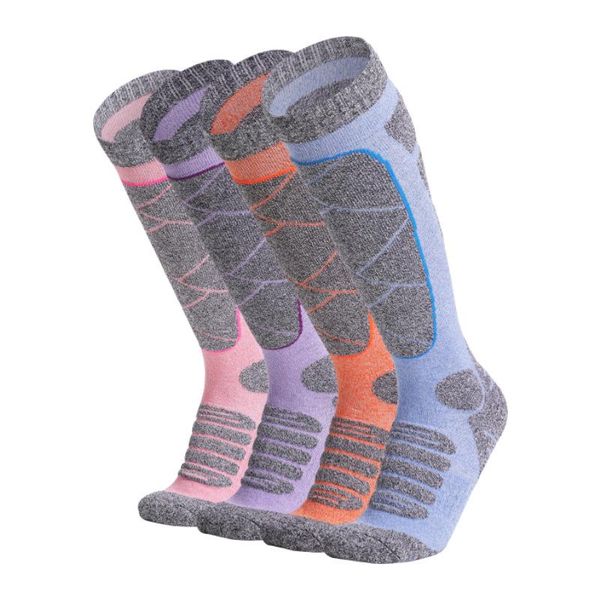 sports socks women's long ski outdoor thickened mountaineering towel bottom sweat-absorbing and warm skiing sock, Black
sports socks women's long ski outdoor thickened mountaineering towel bottom sweat-absorbing and warm skiing sock, Black