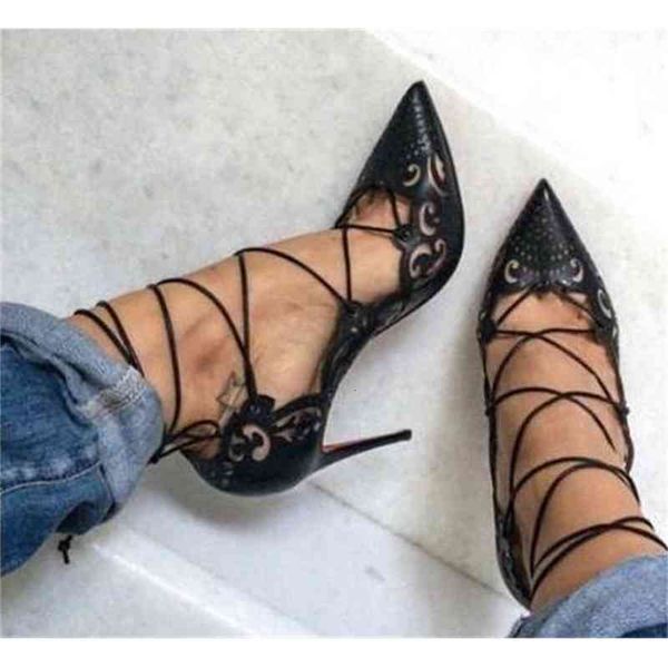 rihanna -impera red bottom toe shoes cut out ankle strap women pumps lace up cut-outs sandals, Black
rihanna -impera red bottom toe shoes cut out ankle strap women pumps lace up cut-outs sandals, Black