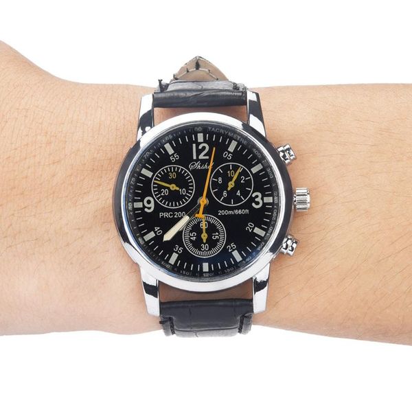 wristwatches fashion mens watches analog blue-ray glass sport quartz wrist watch men leather strap relogio masculino erkek kol saari, Slivery;brown
wristwatches fashion mens watches analog blue-ray glass sport quartz wrist watch men leather strap relogio masculino erkek kol saari, Slivery;brown