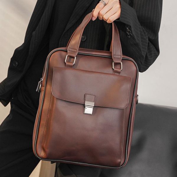 briefcases 2021 men's bag crazy horse leather business laplarge capacity men handbag multifunctional shoulder bags
briefcases 2021 men's bag crazy horse leather business laplarge capacity men handbag multifunctional shoulder bags