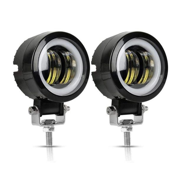 working light 2x 3" 20w led angel eyes work off road 12v 24v spot truck suv atv car fog lamp driving headlight / mounting clamp bracket
working light 2x 3" 20w led angel eyes work off road 12v 24v spot truck suv atv car fog lamp driving headlight / mounting clamp bracket