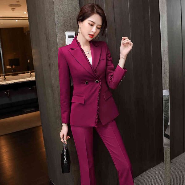 pant female fashion in solid green office plus size 5xl 2 piece blazer suit jackets and leg drop pants, White
pant female fashion in solid green office plus size 5xl 2 piece blazer suit jackets and leg drop pants, White