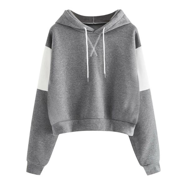 women's hoodies & sweatshirts ostrich patchwork hoodie female casual long sleeve autumn pullvoer sudaderas mujer gray, Black
women's hoodies & sweatshirts ostrich patchwork hoodie female casual long sleeve autumn pullvoer sudaderas mujer gray, Black