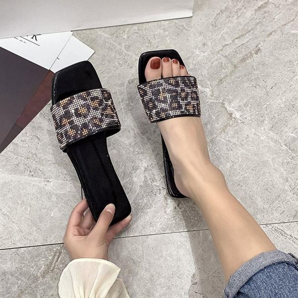 women slippers office shoe female footwear square toe fahsion summer shoes casual sandals woman flats comfort outdoor 2021, Black
women slippers office shoe female footwear square toe fahsion summer shoes casual sandals woman flats comfort outdoor 2021, Black