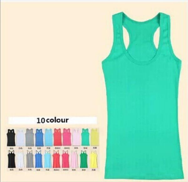 summer modal sleeveless t shirt womens cami candy color girl slim lady camis fitness for women, White
summer modal sleeveless t shirt womens cami candy color girl slim lady camis fitness for women, White